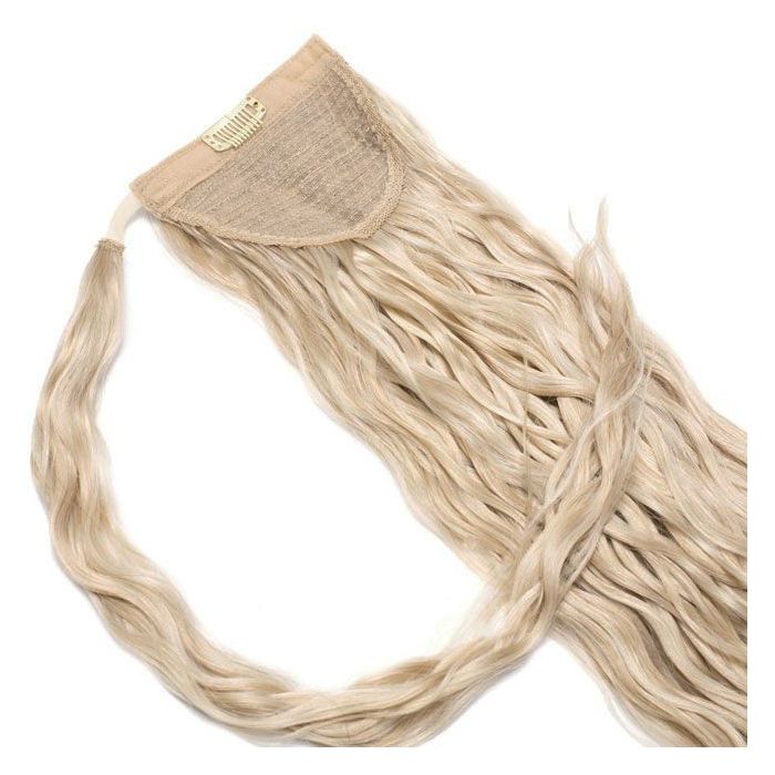 20" Invisi®Ponytail Beach Wave - Bohemian Blonde - Image 3