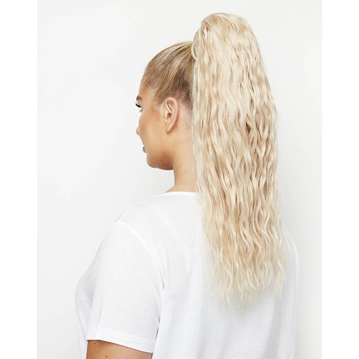 20" Invisi®Ponytail Beach Wave - Hot Toffee - Image 6