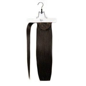 18" Super Sleek Invisi®Ponytail - Ebony
