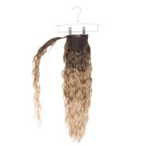 20" Invisi®Ponytail Beach Wave - High Contrast Warm