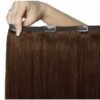 18" Double Hair Set - Chocolate - Image 5