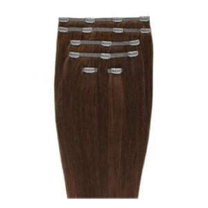 18" Double Hair Set - Chocolate