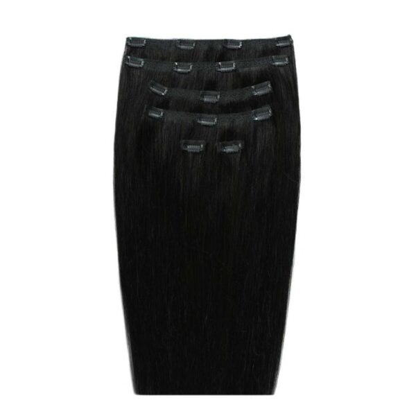 20" Double Hair Set - Jet Set Black