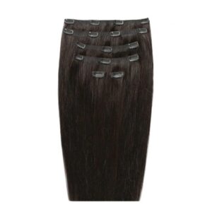 20" Double Hair Set - Raven