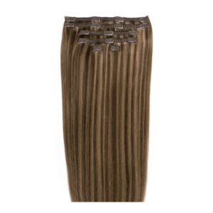 18" Double Hair Set - Ashed Brown