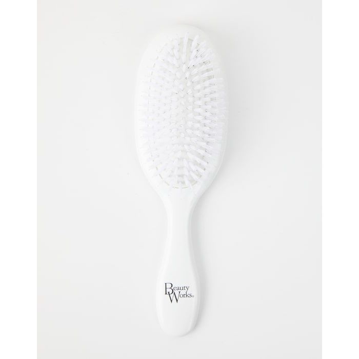 White Vegan Bristle Brush - Image 2
