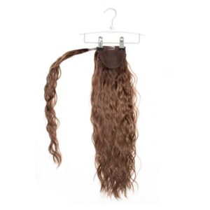 20" Invisi®Ponytail Beach Wave - Brond'mbre