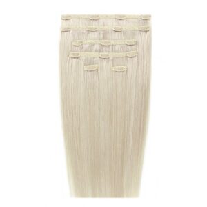 22" Double Hair Set - Pure Platinum