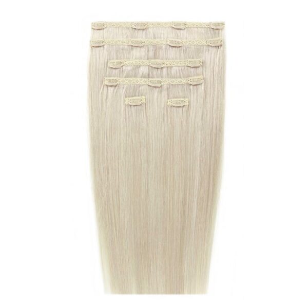 20" Double Hair Set - Pure Platinum