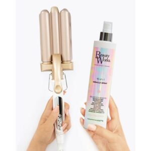 Beauty Works Waver and 10-in-1 Miracle Spray 250ml Bundle