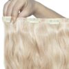 18" BEACH WAVE DOUBLE HAIR SET - Champagne Blonde - Image 3