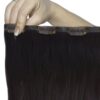 18" BEACH WAVE DOUBLE HAIR SET - EBONY - Image 3