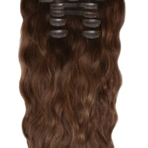 18" BEACH WAVE DOUBLE HAIR SET - Hot Toffee