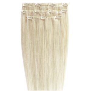 18" DELUXE REMY INSTANT CLIP-IN EXTENSIONS - VINTAGE BLONDE