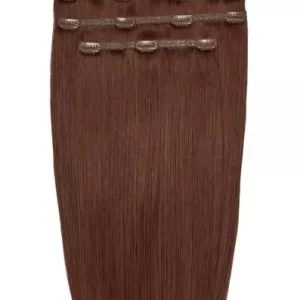 Beauty works deluxe clip-in 18" Crimson