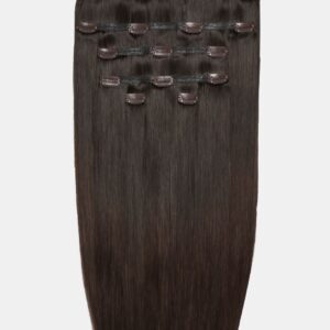 20" Double Hair Set Clip-In Extensions Brownie batter