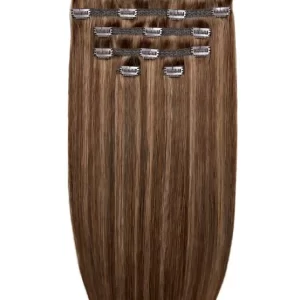 22" Double Hair Set Clip-In Extensions Honeycomb