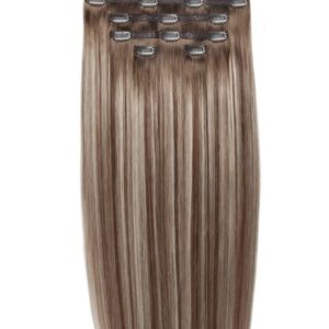 20" Double Hair Set Clip-In Extensions Amalfi blonde