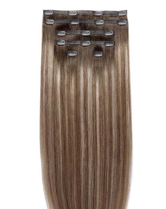 22" Double Hair Set Clip-In Extensions St.Tropez blonde