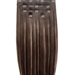 20" Double Hair Set Clip-In Extensions Sorrento bronde