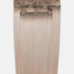 20" Deluxe Remy Instant Clip-In Extensions Glacier blonde