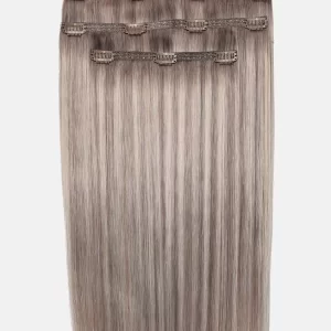 16" Deluxe Remy Instant Clip-In Extensions Swiss blonde