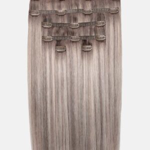 20" Double Hair Set Clip-In Extensions Swiss blonde