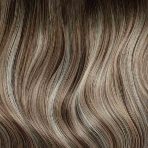 Clip-In Fringe Walnut